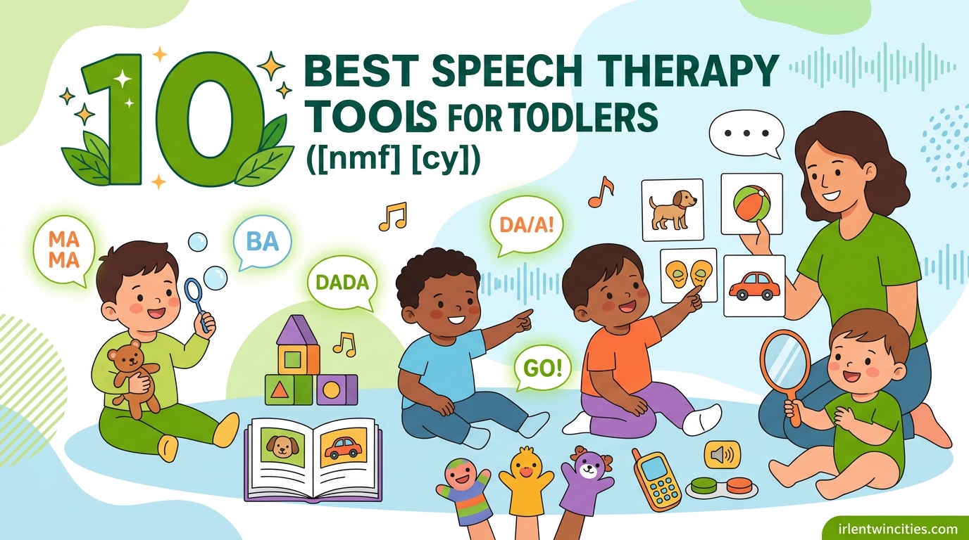 Speech Therapy Tools for Toddlers