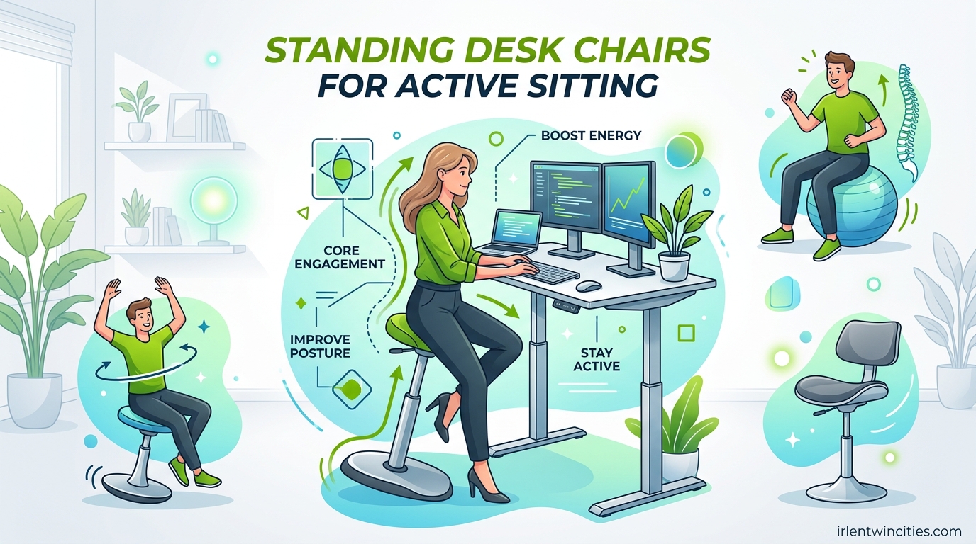 Standing Desk Chairs for Active Sitting