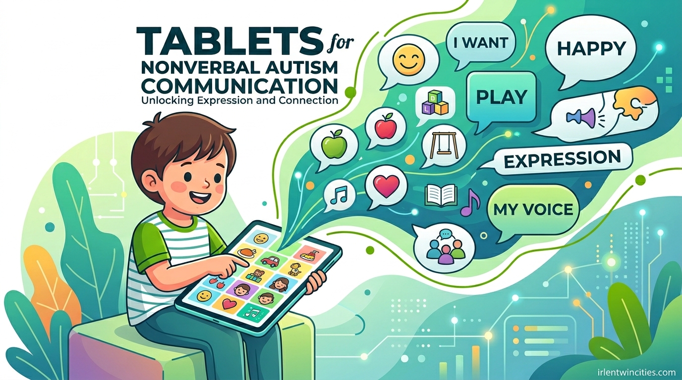 Tablets for Nonverbal Autism Communication