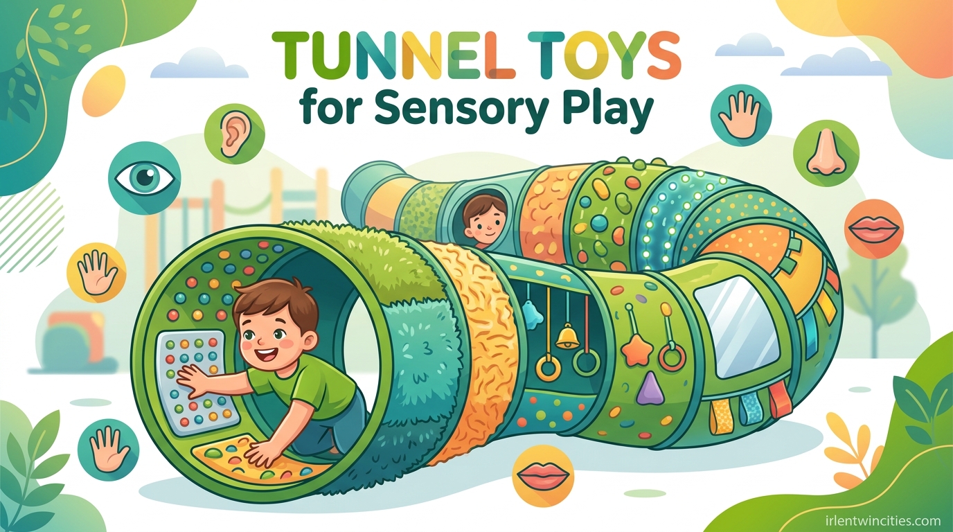 Tunnel Toys for Sensory Play