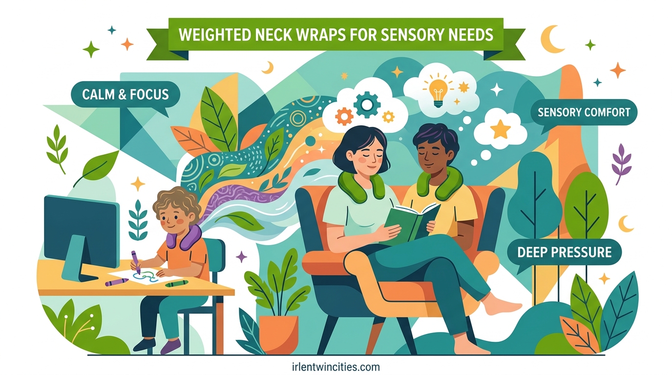 Weighted Neck Wraps for Sensory Needs