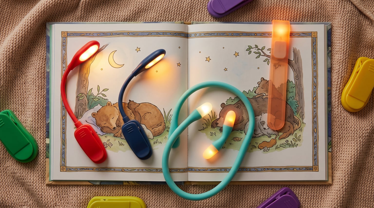 best LED book lights for kids