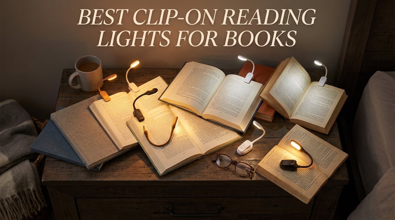 best clip-on reading lights for books