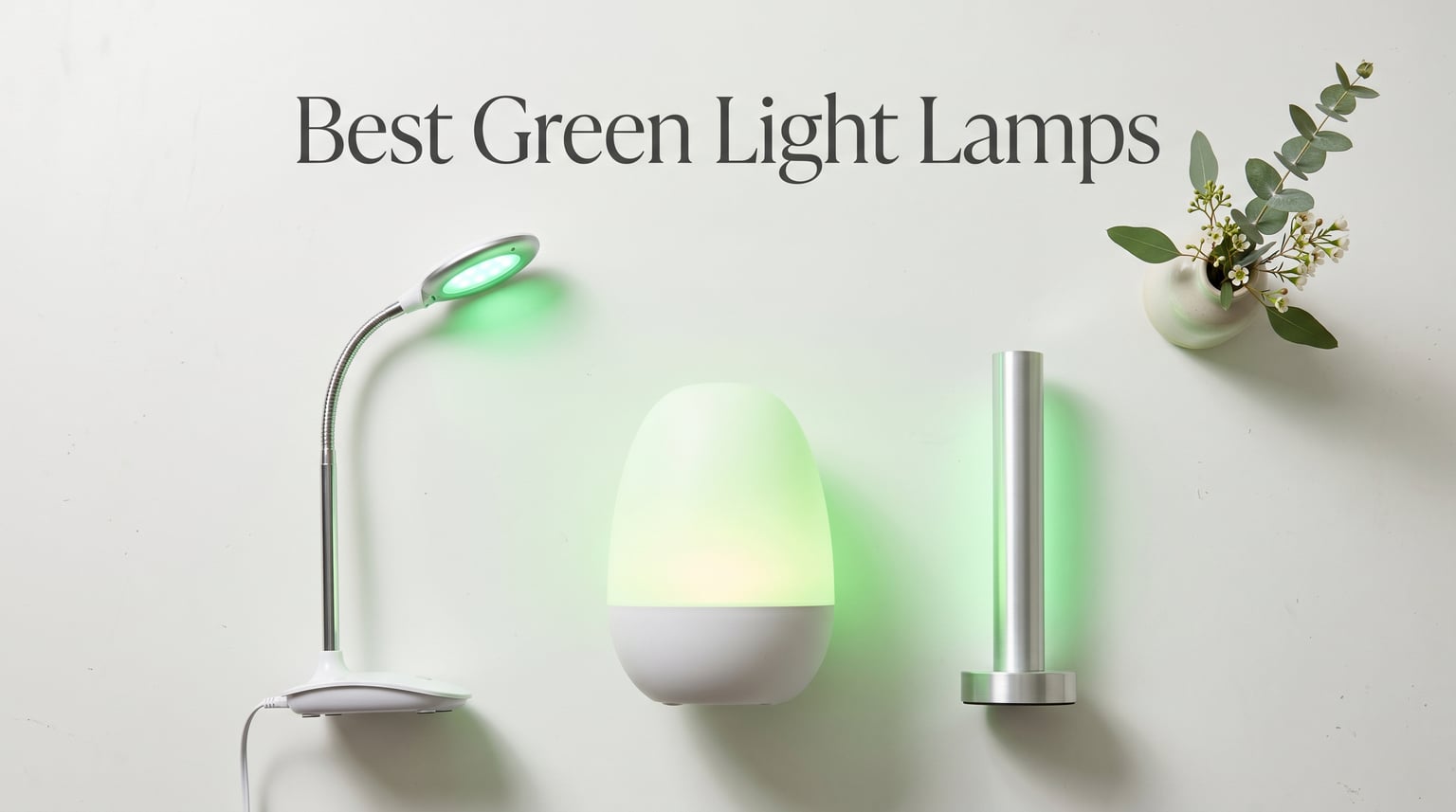 best green light lamps for light sensitivity
