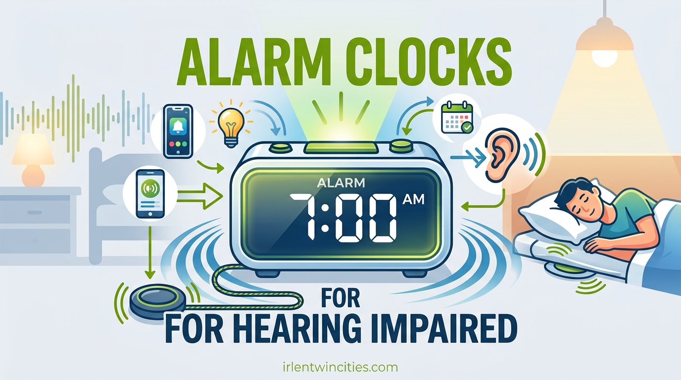 Alarm Clocks for Hearing Impaired