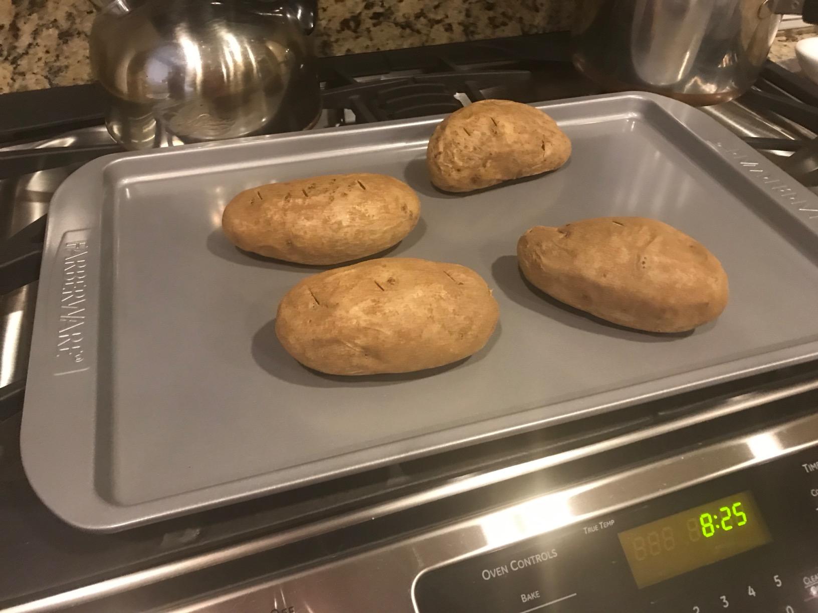 Farberware Nonstick Bakeware 3-Piece Cookie Pan Set for Baking, Gray customer photo 2