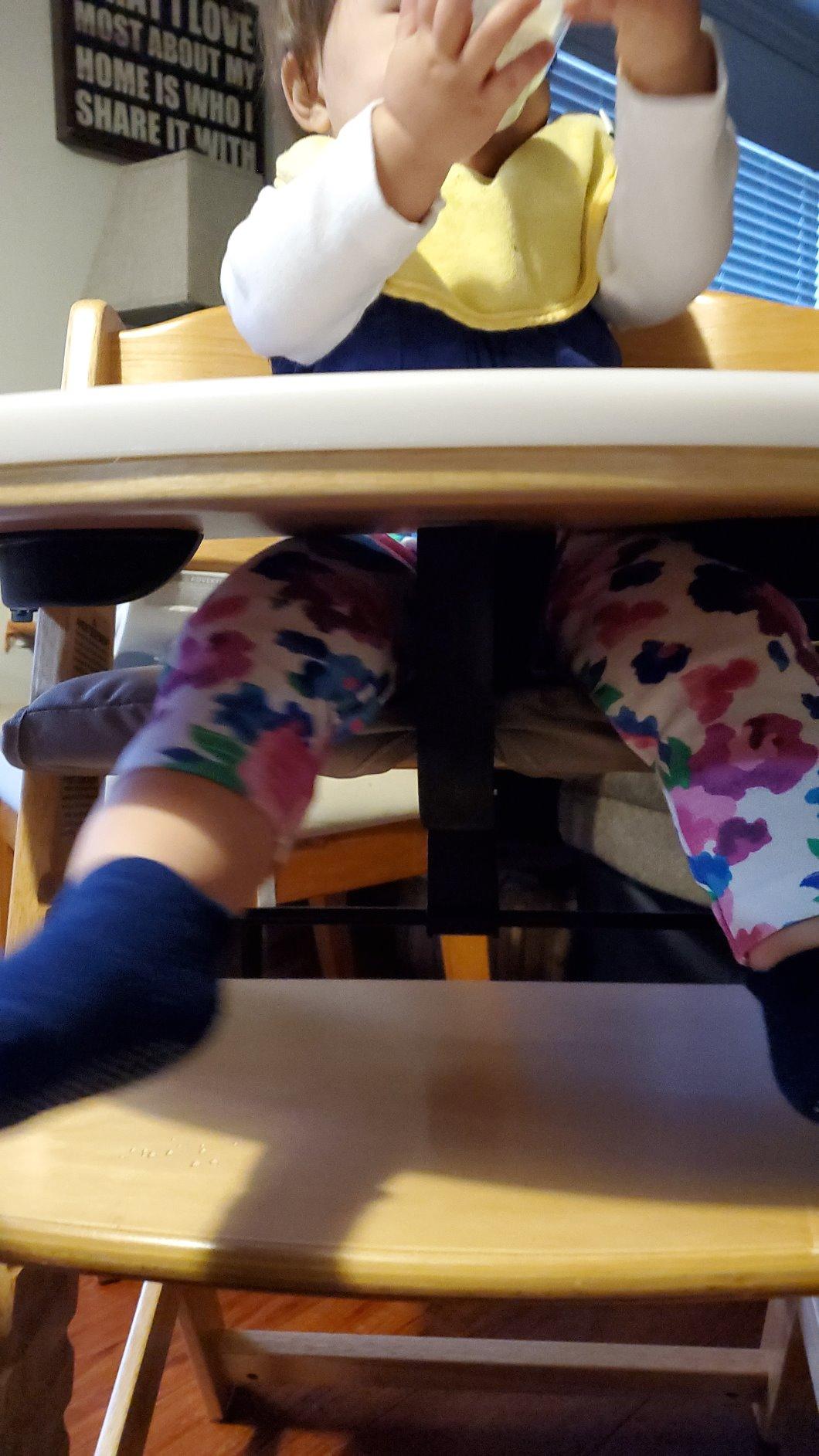 Keekaroo Height Right High Chair with Tray, Natural customer photo 2