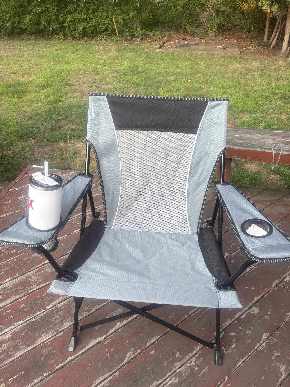 Kijaro Dual Lock Folding Camp Chairs - Maldives Blue customer photo 1