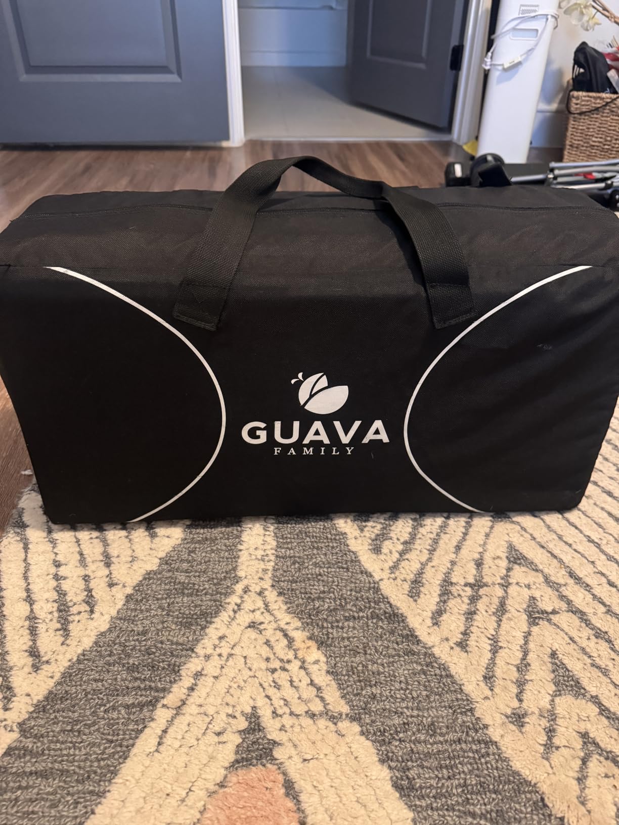 Guava Family Travel Crib - Lightweight Backpack Design, Certified Baby Safe Portable Crib, Folding Play Yard customer photo 1