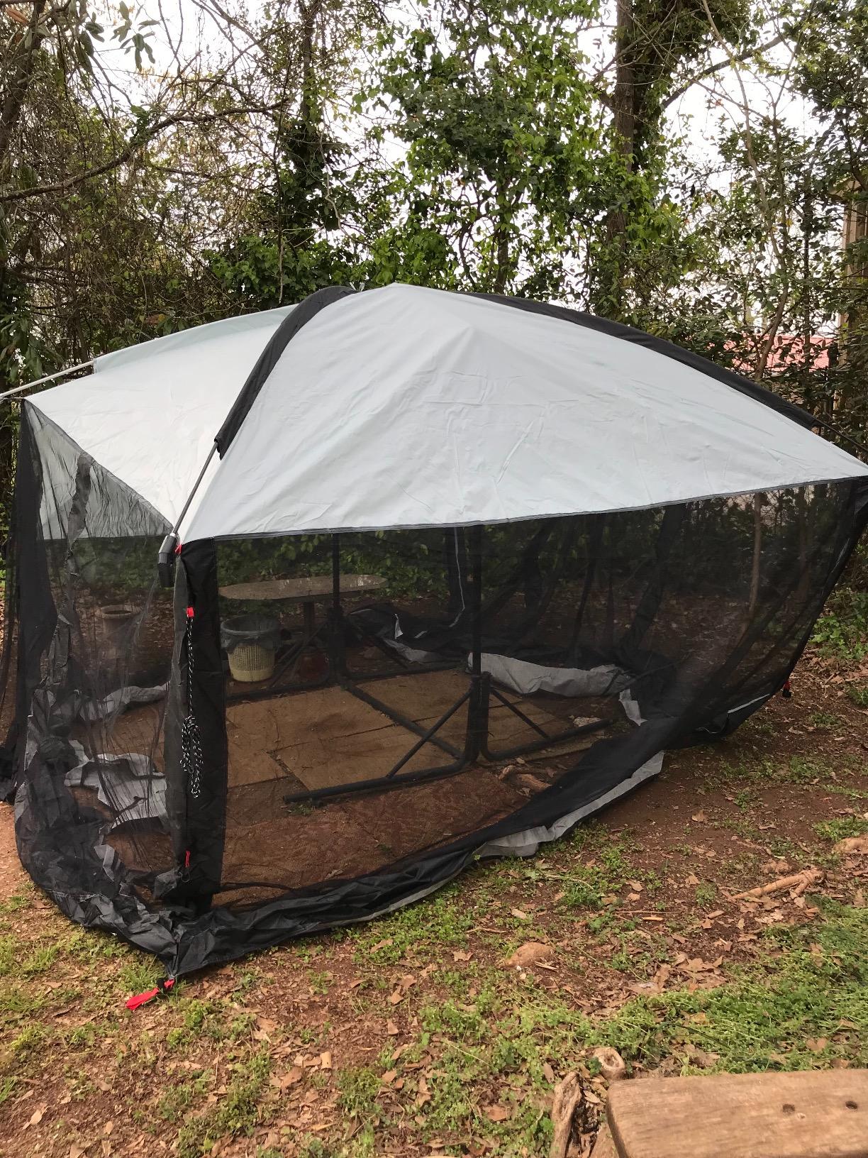 TAILGATERZ Magnetic Screen House, Game day Graphite, 11 x 9 x 7.5 feet, 4300614 customer photo 1
