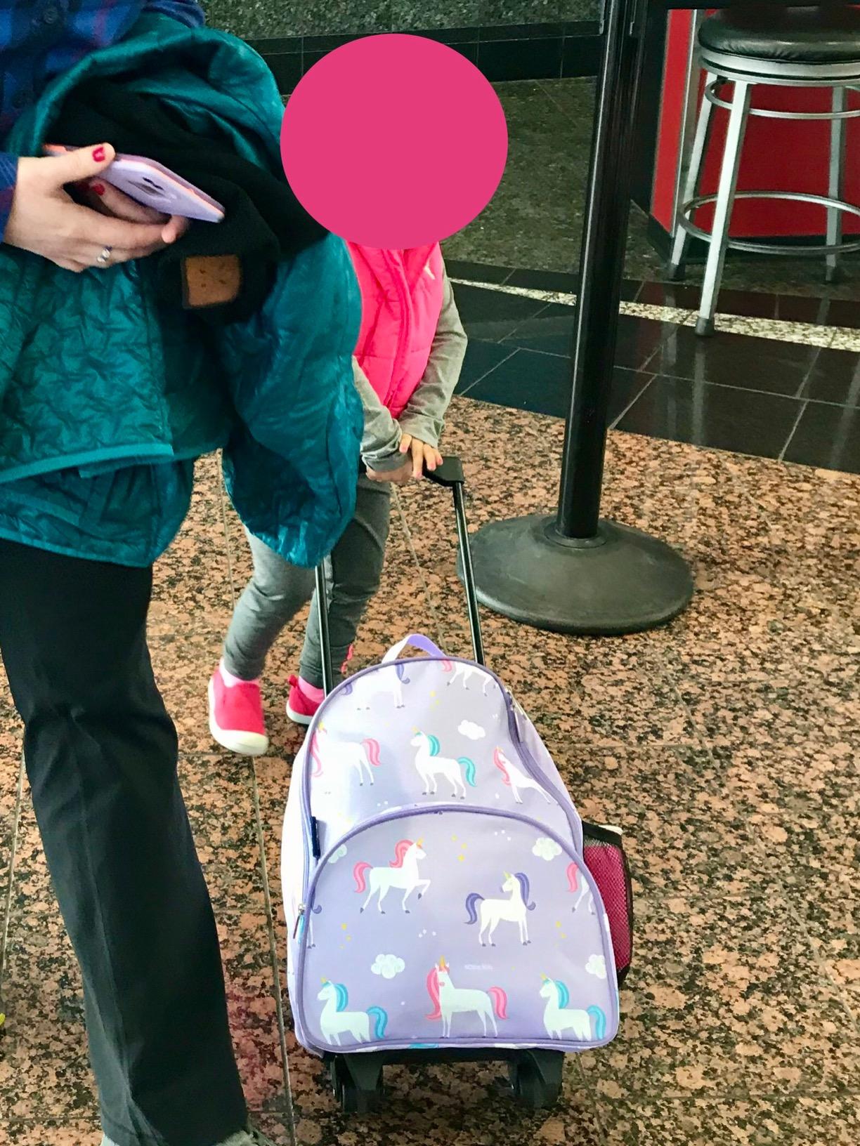 Wildkin Kids 16 Inch Rolling Luggage for Boys & Girls - Lightweight Carry-On Suitcase with Telescoping Handle & Rolling Wheels (Trains, Planes, and Trucks) customer photo 2