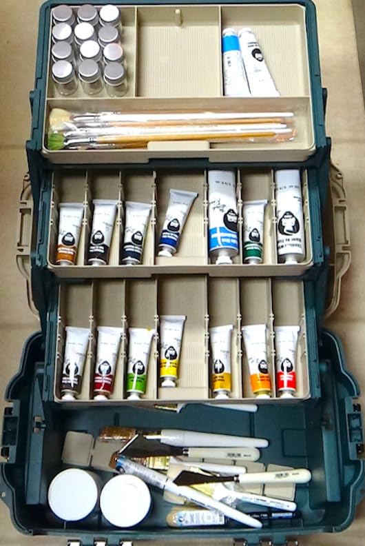 Plano Hybrid Hip Tackle System, One Size, White and Green, Premium Tackle Storage with Removable Drawers customer photo 1