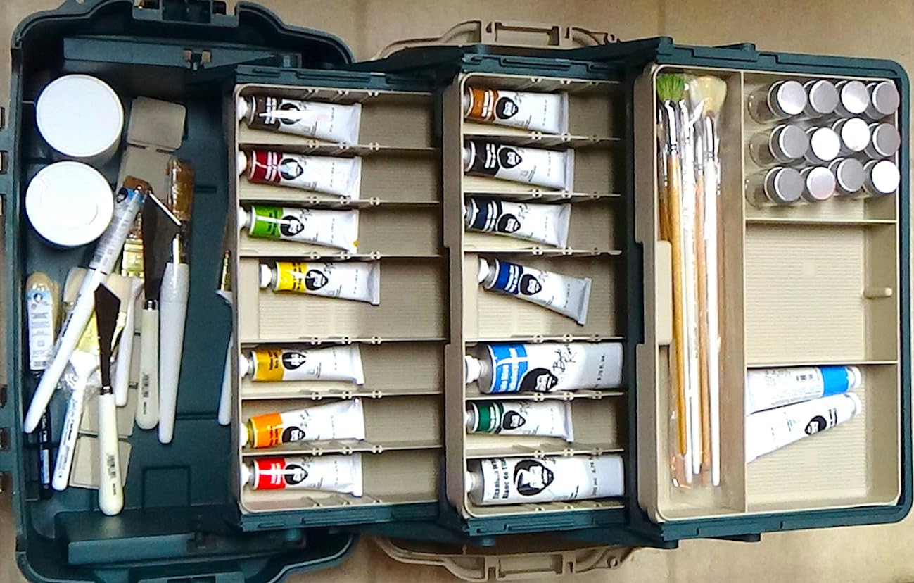 Plano Hybrid Hip Tackle System, One Size, White and Green, Premium Tackle Storage with Removable Drawers customer photo 2
