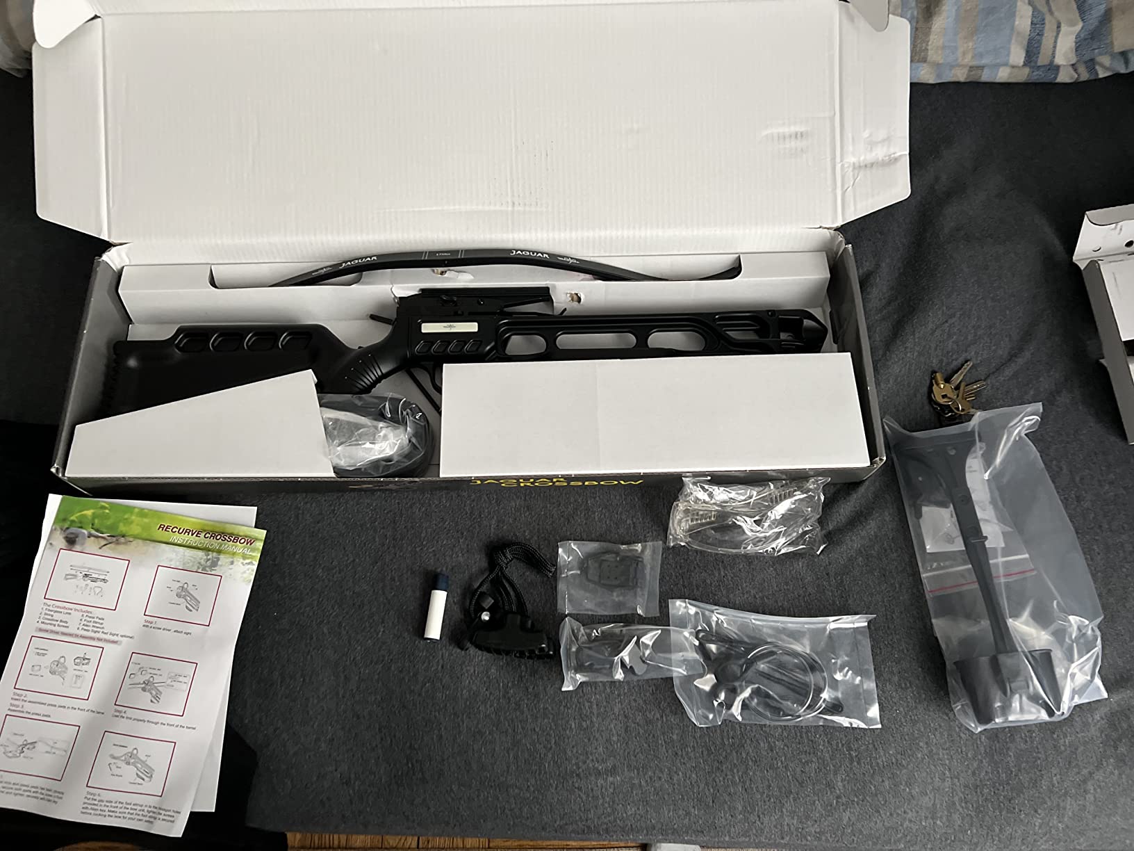SAS Jaguar 175lbs Recurve Hunting Crossbow Red Dot Scope Package (Black) customer photo 1