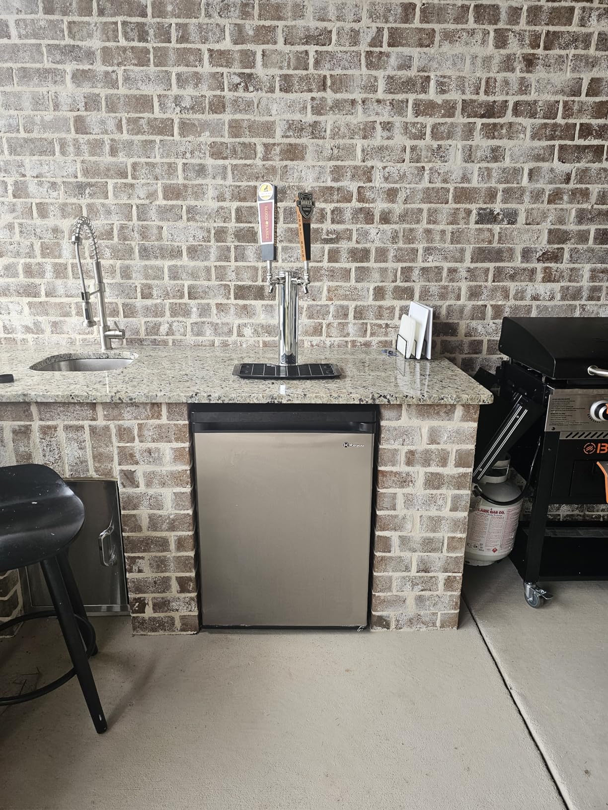 Kegco HBK209S-2 Keg Dispenser, Stainless Steel, 2 Faucet customer photo 2