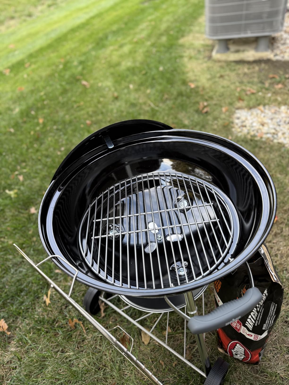 Weber Jumbo Joe Premium Charcoal Grill, 22-Inch, Black - Portable Outdoor BBQ Grill with Durable Plated Steel Grates, Porcelain-Enameled Bowl & Precision Airflow Control customer photo 2