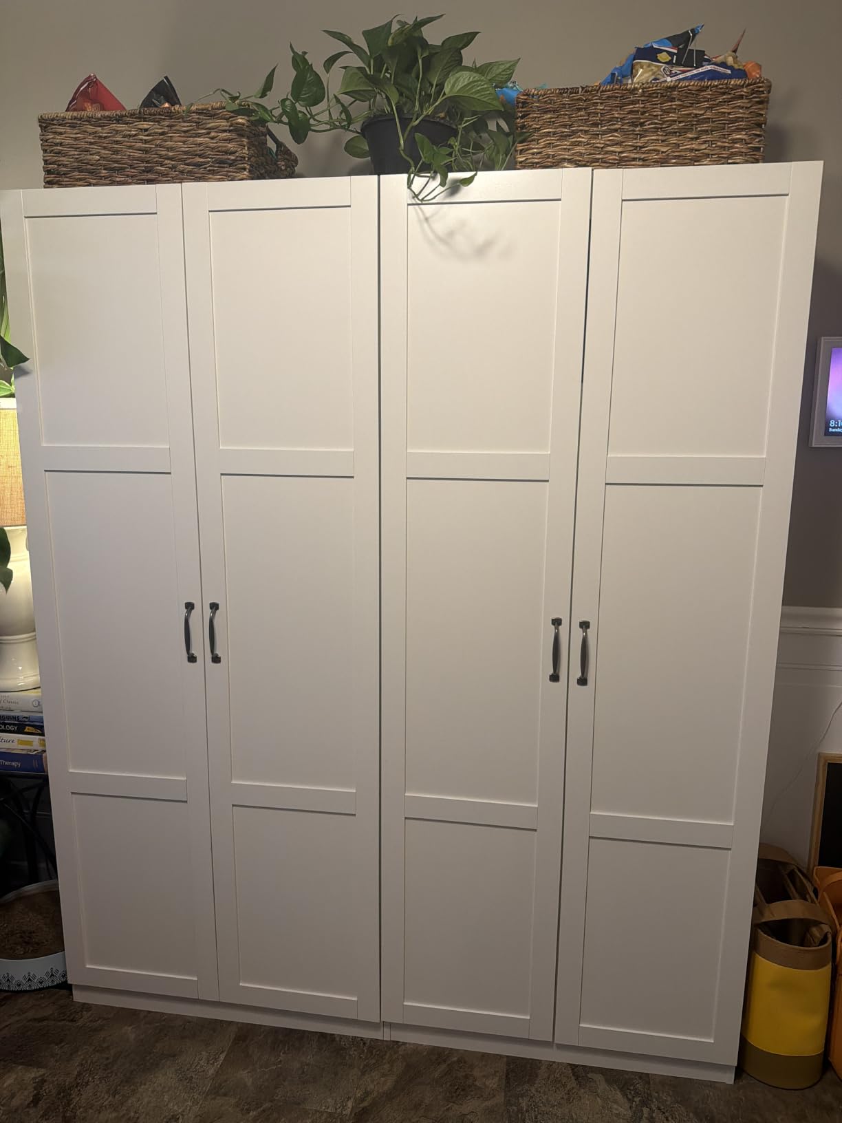 Sauder Select Storage Cabinet / Pantry Cabinet, White Finish customer photo 2