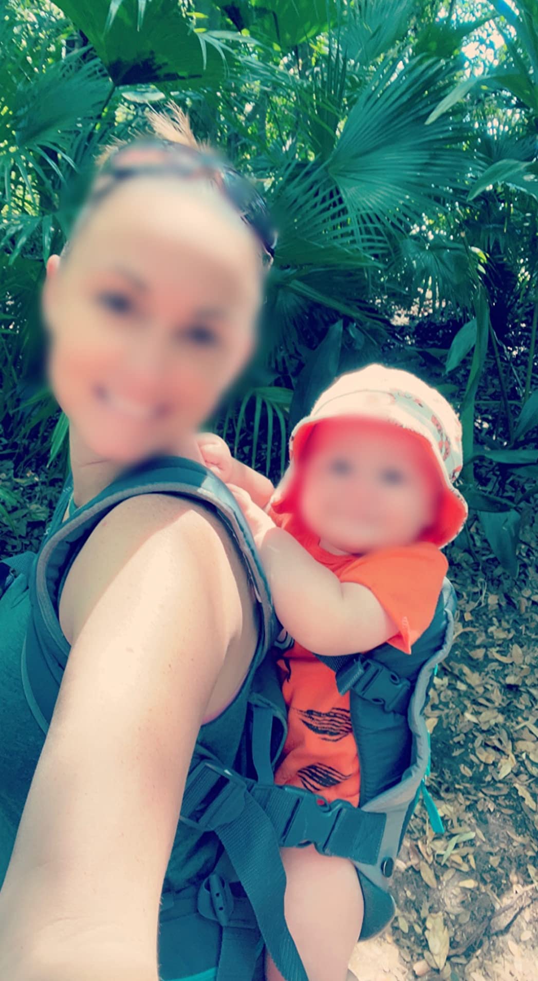 Infantino Carry On Baby Carrier Ergonomic Multi-Pocket 8-40 lbs, Gray customer photo 2