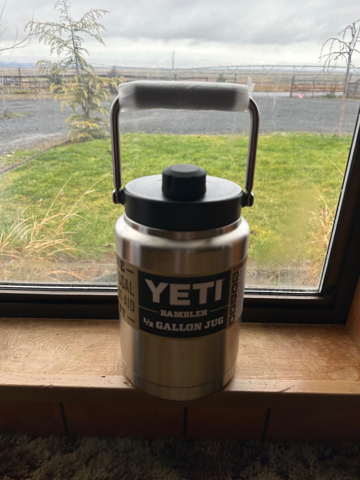 YETI Rambler Vacuum Insulated Stainless Steel Half Gallon Jug with MagCap, Stainless Steel customer photo 2