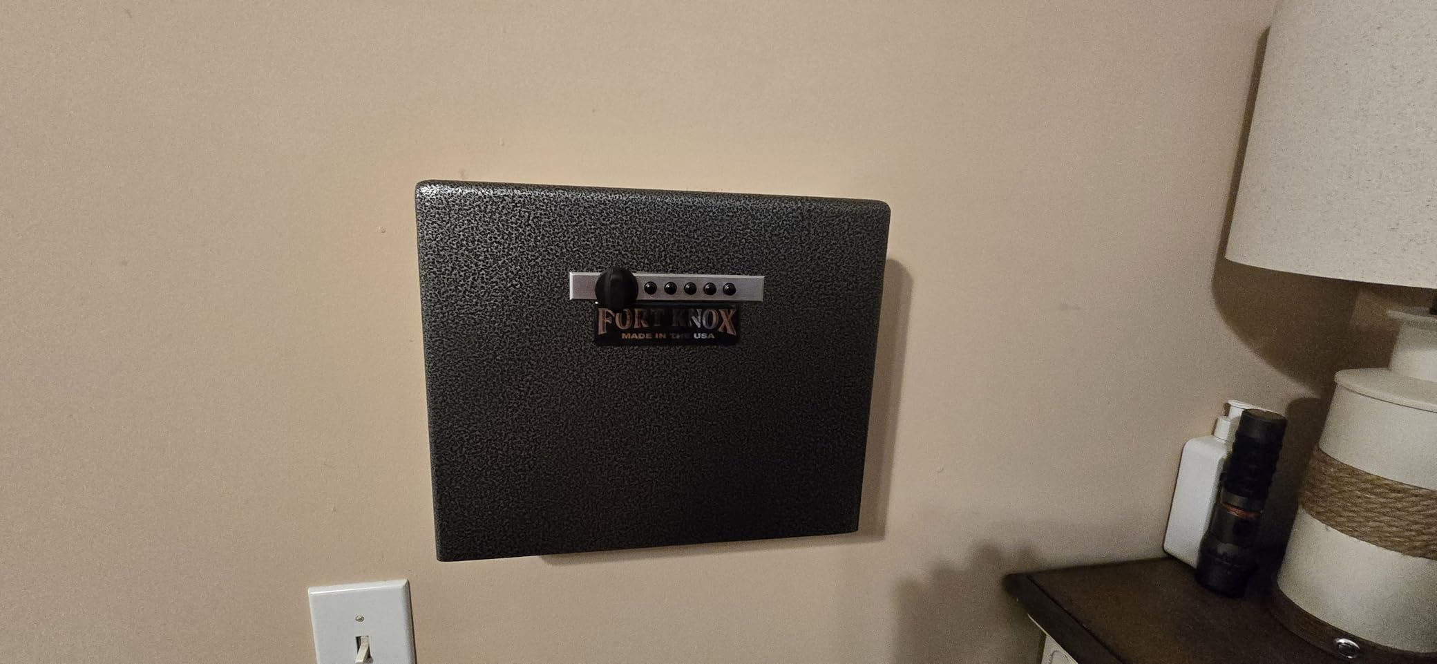 Fort Knox Original Pistol Box (PB1), Security for pistols, handgun, California DOJ Certified, Quick-Access Mechanical Lock, Heavy-Duty Steel customer photo 1