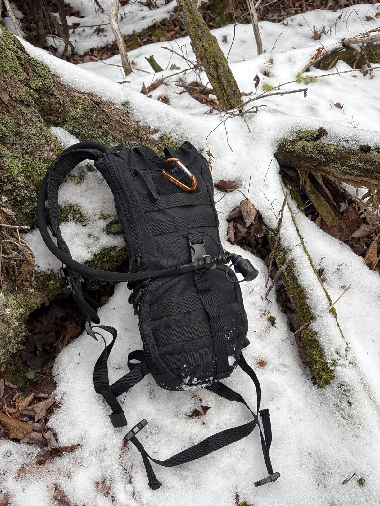 MARCHWAY Tactical Molle Hydration Pack Backpack with 3L TPU Water Bladder customer photo 2