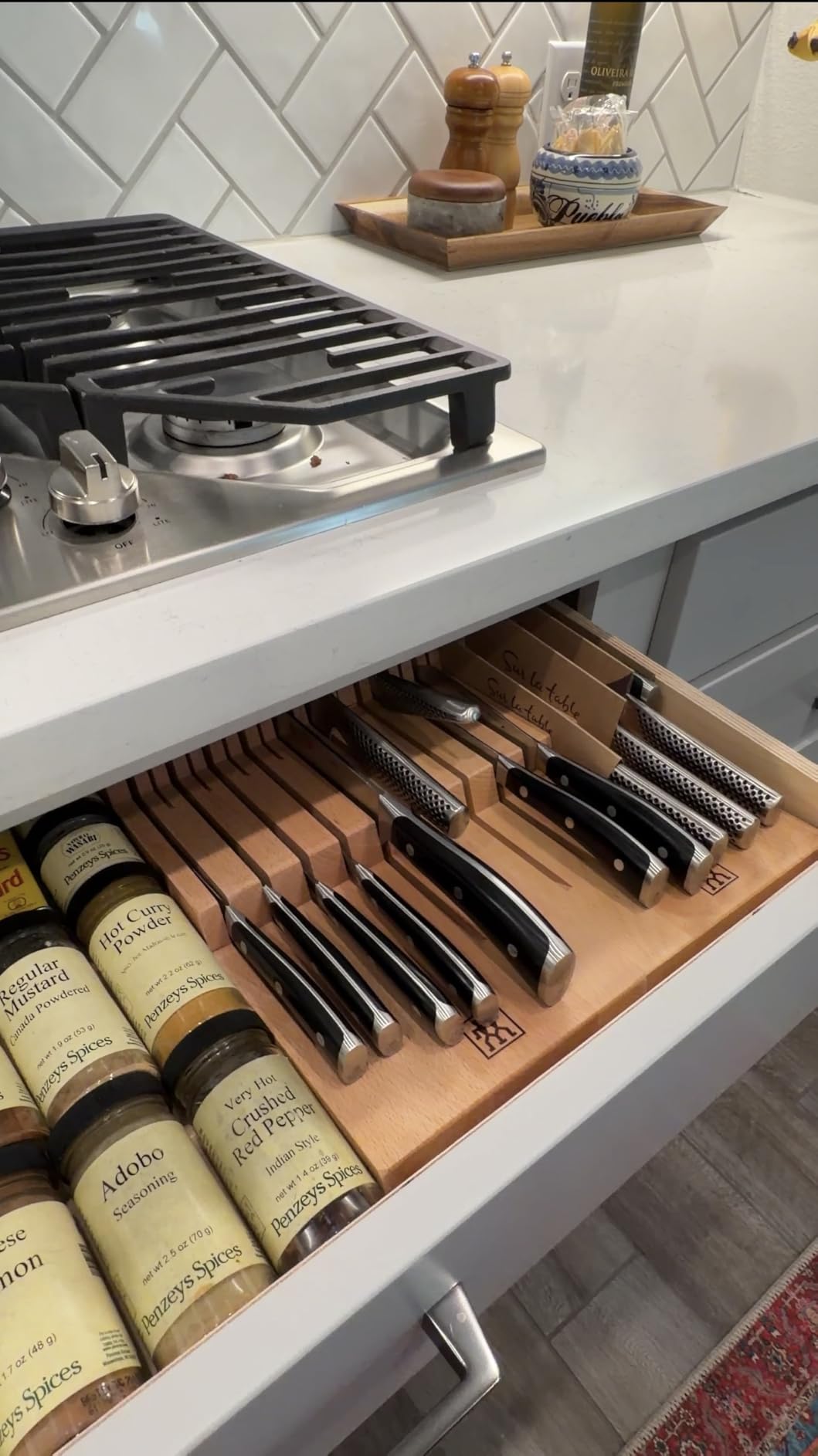 Zwilling 8-Slot In Drawer Knife Block, Beechwood | Holds up to 8 knives customer photo 2