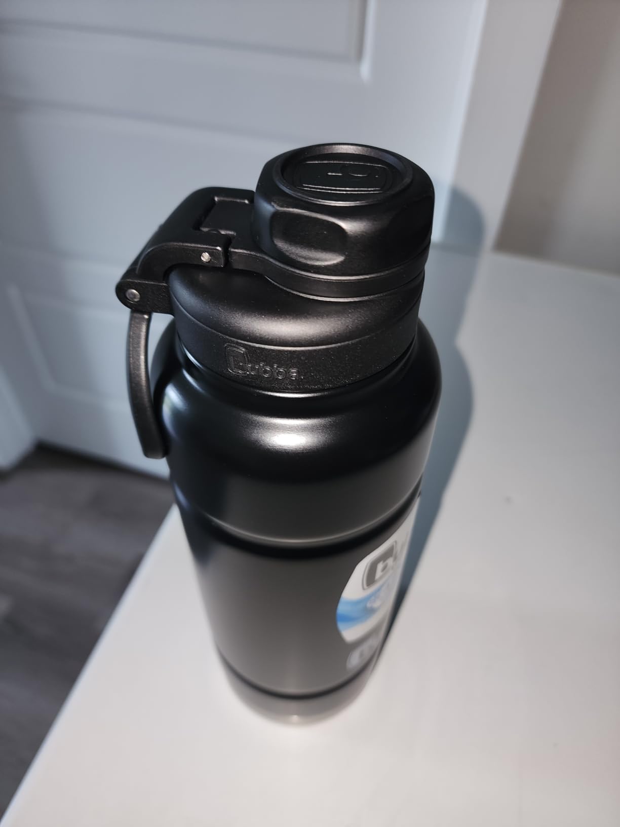 Bubba Trailblazer Vacuum-Insulated Stainless Steel Water Bottle, 40oz, Licorice customer photo 1