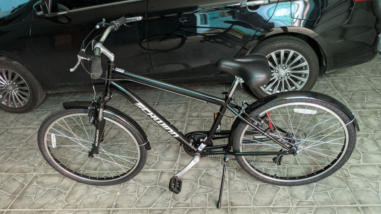 Schwinn Suburban Adult Comfort Bike, Men and Women, 26-Inch Wheels, 7 Speed Drivetrain, Aluminum Frame customer photo 1