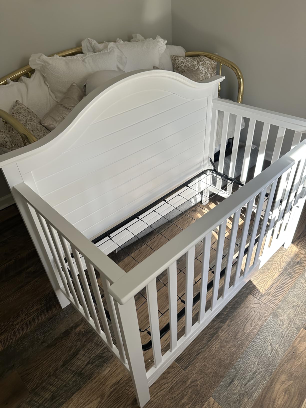 Carter's by DaVinci Nolan 4-in-1 Convertible Crib in Espresso, Greenguard Gold Certified customer photo 2