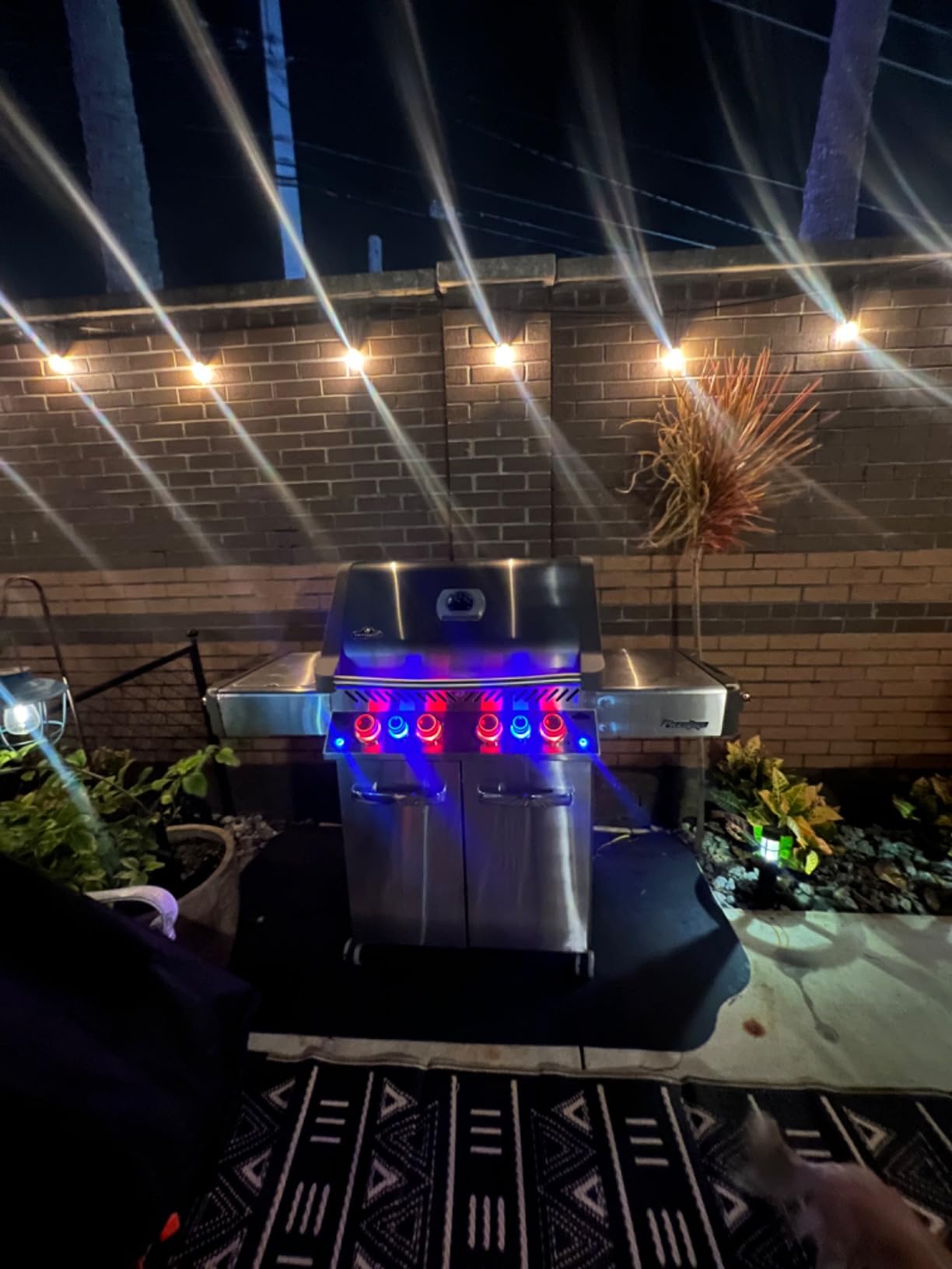 Napoleon Prestige 500 RSIB Propane Gas Grill with Infrared Side and Rear Burner, Stainless Steel customer photo 2