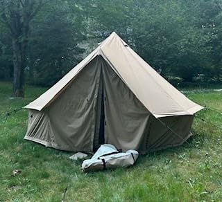 WHITEDUCK Regatta Canvas Bell Tent - w/StoveJack, Waterproof, 4 Season Luxury Camping and Glamping Yurt Tent Outdoor customer photo 1