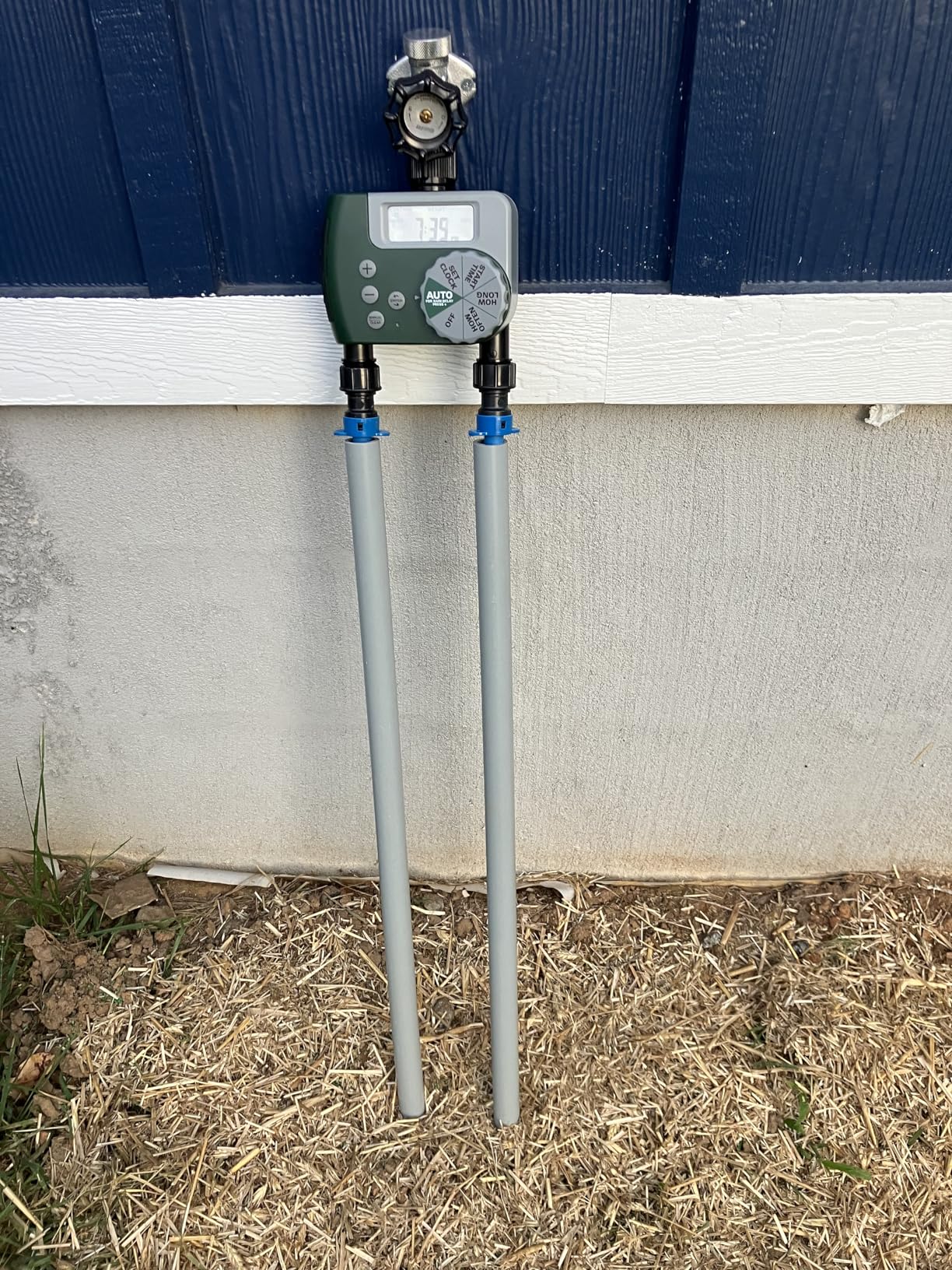 Orbit 2-Zone All-in-One Automatic Watering System - Automatic Sprinkler System for Yard Irrigation Setup - DIY Lawn Kit - Double Outlet Hose Timer customer photo 1