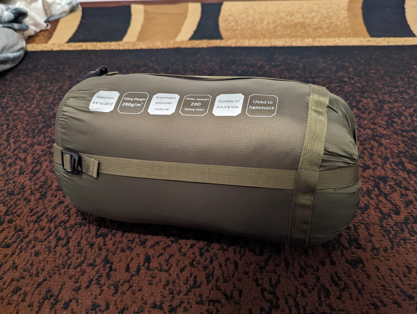 OneTigris Featherlite Ultralight Sleeping Quilt, Warm Hammock Topquilt 40 Degree, with Footbox customer photo 1