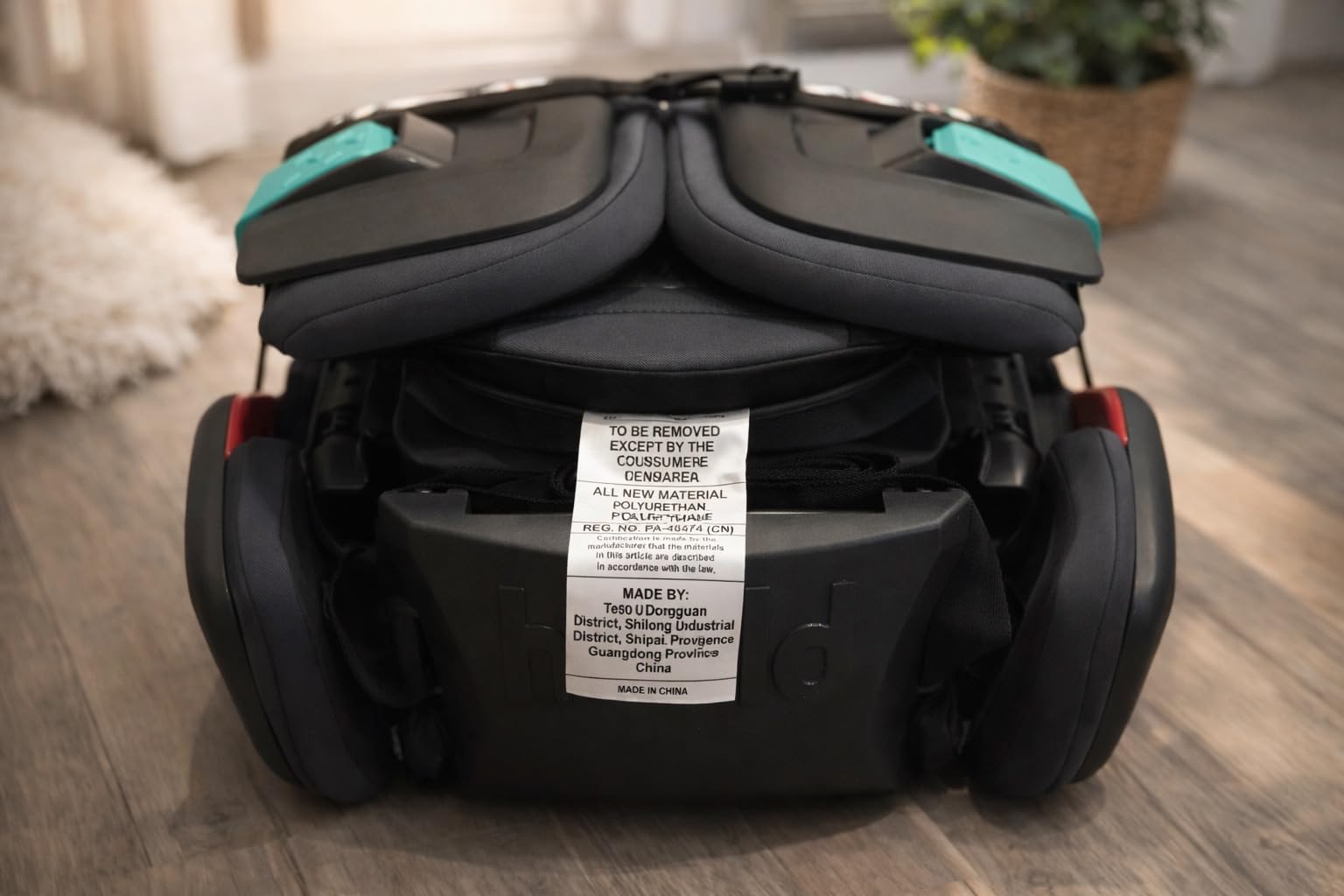 Mifold Hifold Adjustable Kids High Back Booster Car Seat with Strap - Slate Grey customer photo 1