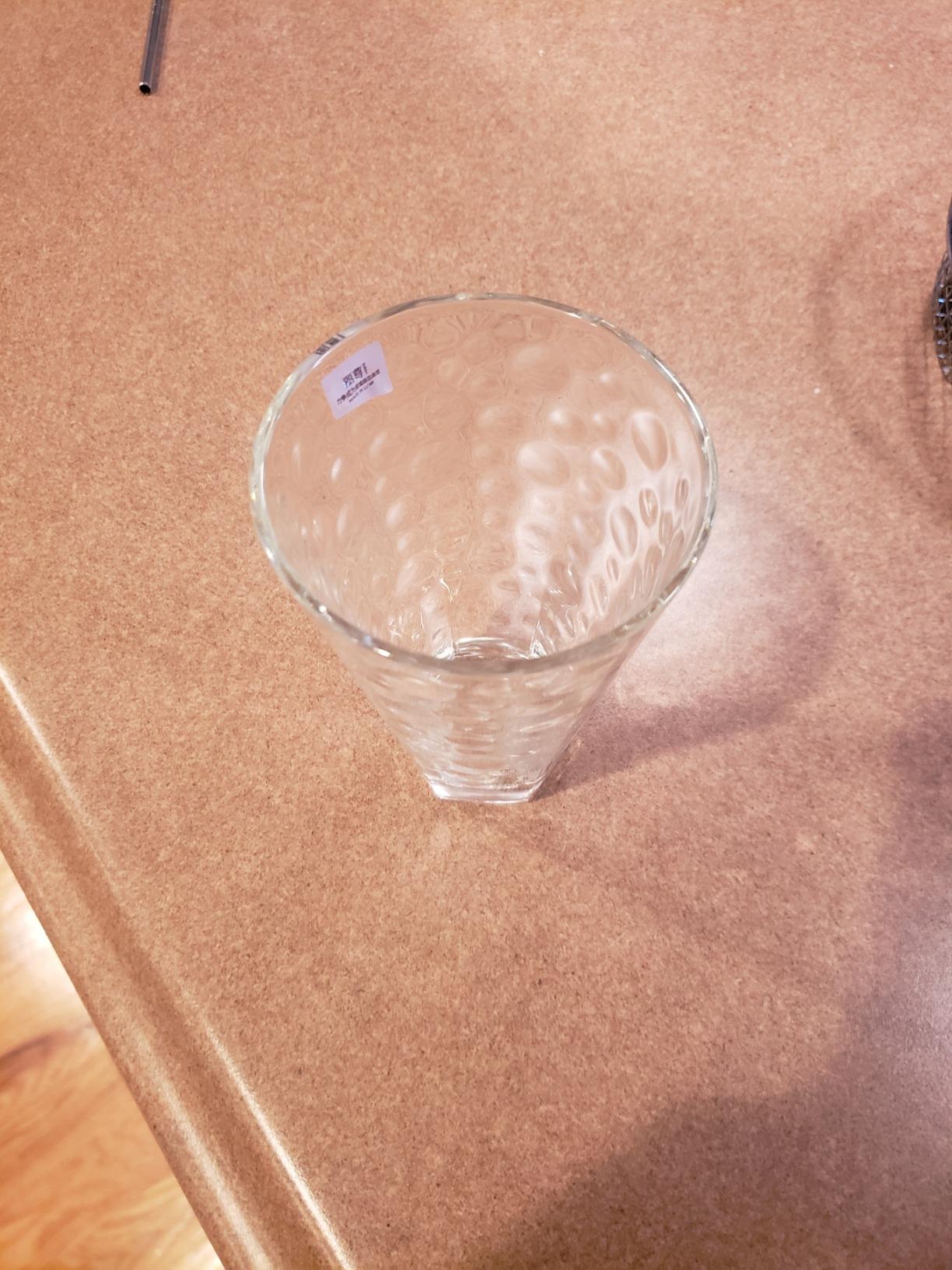 QAPPDA Drinking Glasses Set of 12, 17 oz Clear Glass Cups | Highball Drinking Tumbler Glass Design for Home Dining, Bars, Pubs and Parties & Dishwasher Safe customer photo 2