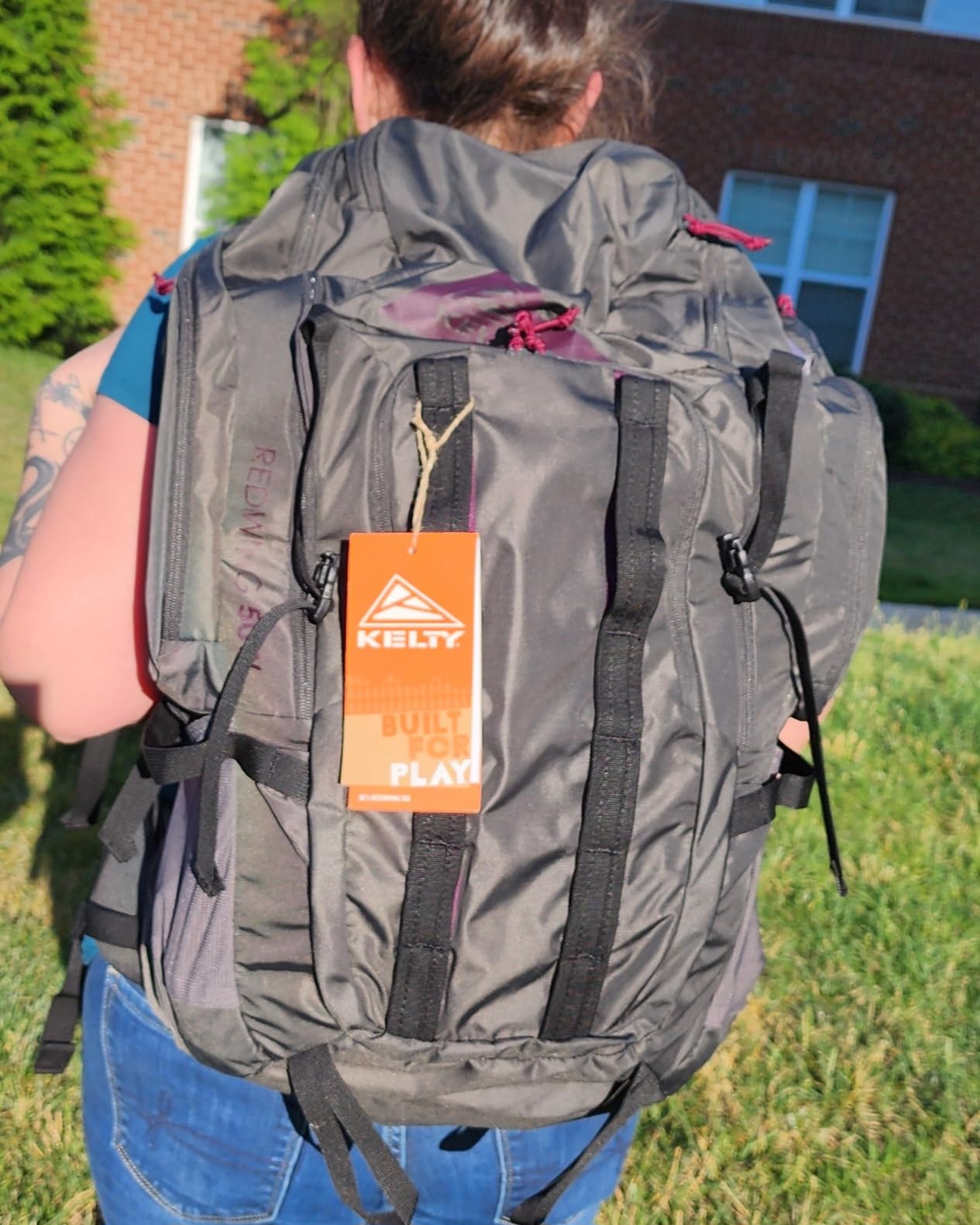 Kelty Redwing 50 Women's Internal Frame Backpack for Hiking, Backpacking, Travel (50L / Blackout) customer photo 1
