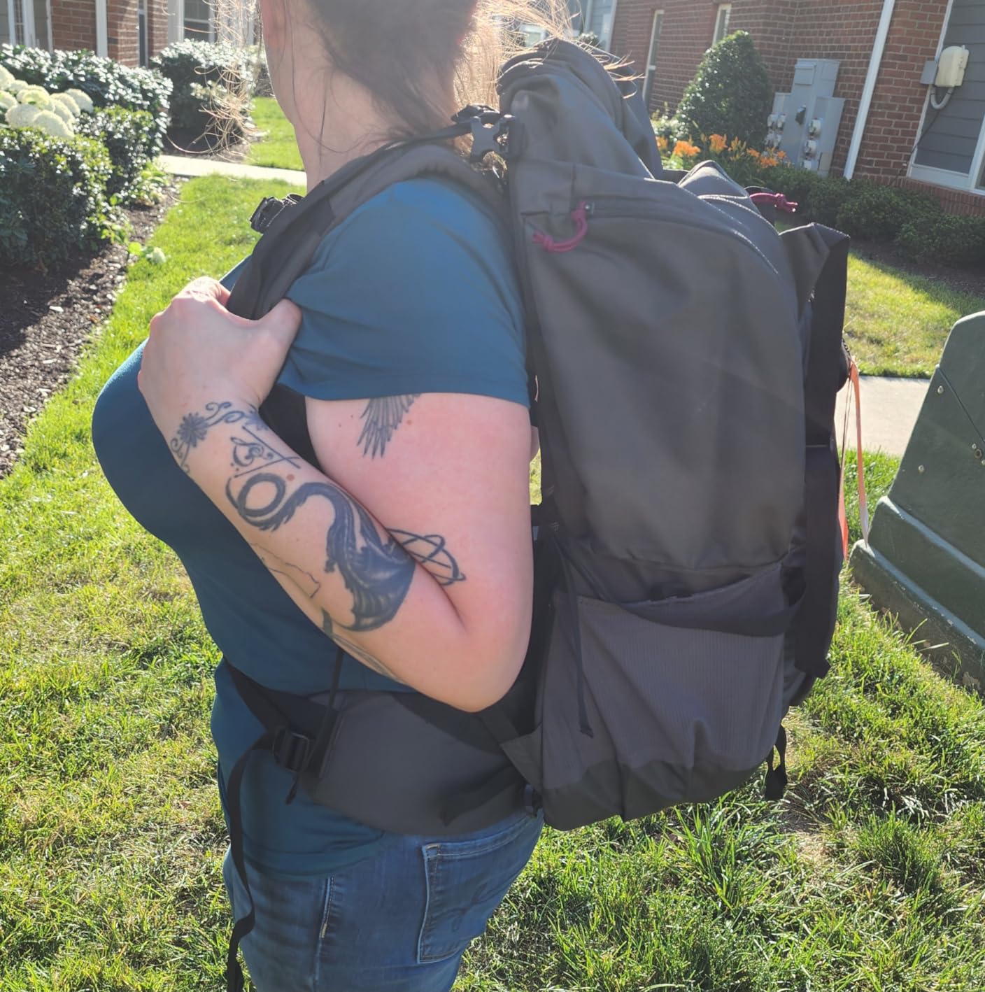 Kelty Redwing 50 Women's Internal Frame Backpack for Hiking, Backpacking, Travel (50L / Blackout) customer photo 2