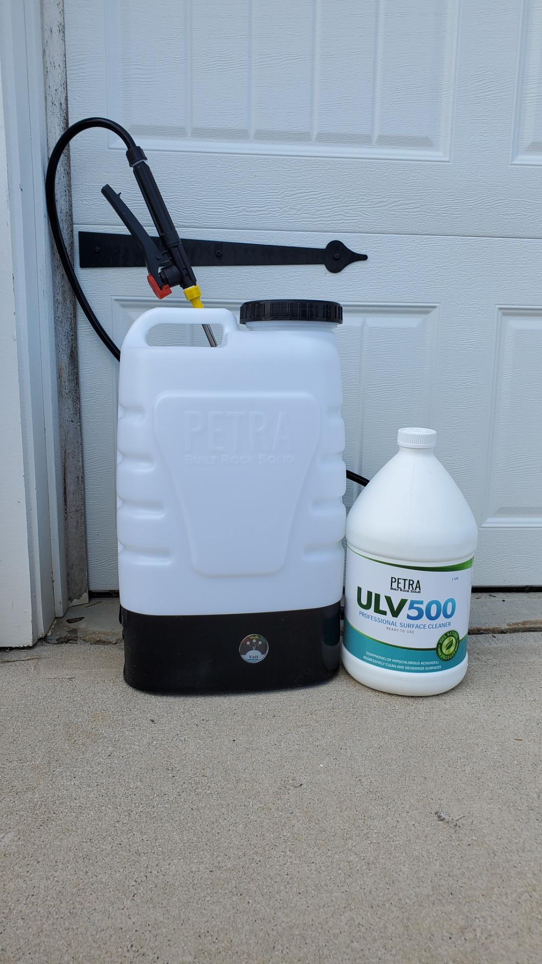 PetraTools 3 Gallon Battery Powered Backpack Sprayer - 2.5 Hour Runtime | HD3000 Electric Backpack Sprayer w/ 90 PSI, 6 Nozzles - For Lawn & Garden Care, Weed & Pest Control, Watering & Fertilizing customer photo 2