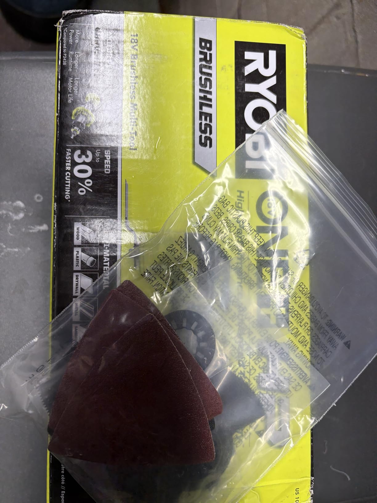 RYOBI ONE+ HP 18-Volt Brushless Cordless Multi-Tool (PBLMT50B) | Battery and Charger Sold Separately customer photo 2