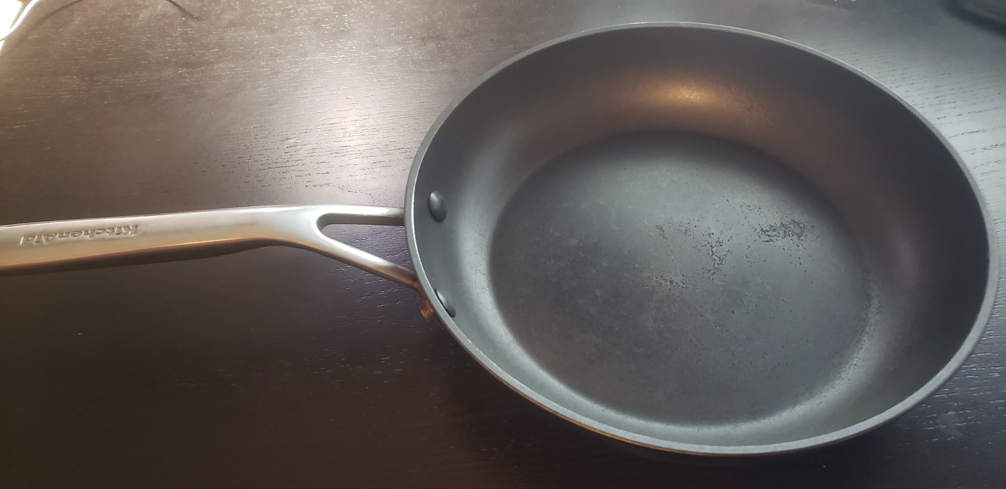 KitchenAid Hard-Anodized Nonstick Frying Pan Set, 4-Piece, 10 & 12-Inch with Tempered Glass Lids customer photo 2