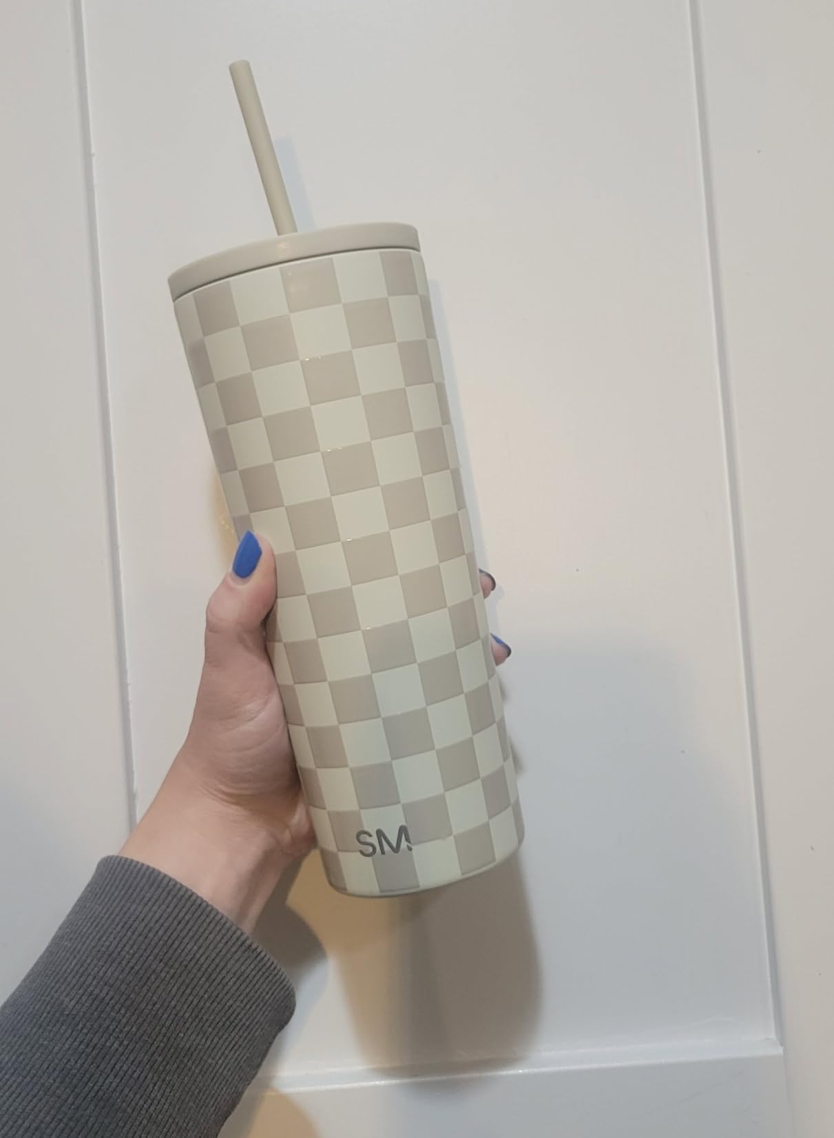 Simple Modern Iced Coffee Tumbler, Insulated | 24oz | Reusable Stainless Steel Cup, Travel Mug, Water Bottle with Straw | Cupholder Friendly & Spill Resistant customer photo 2