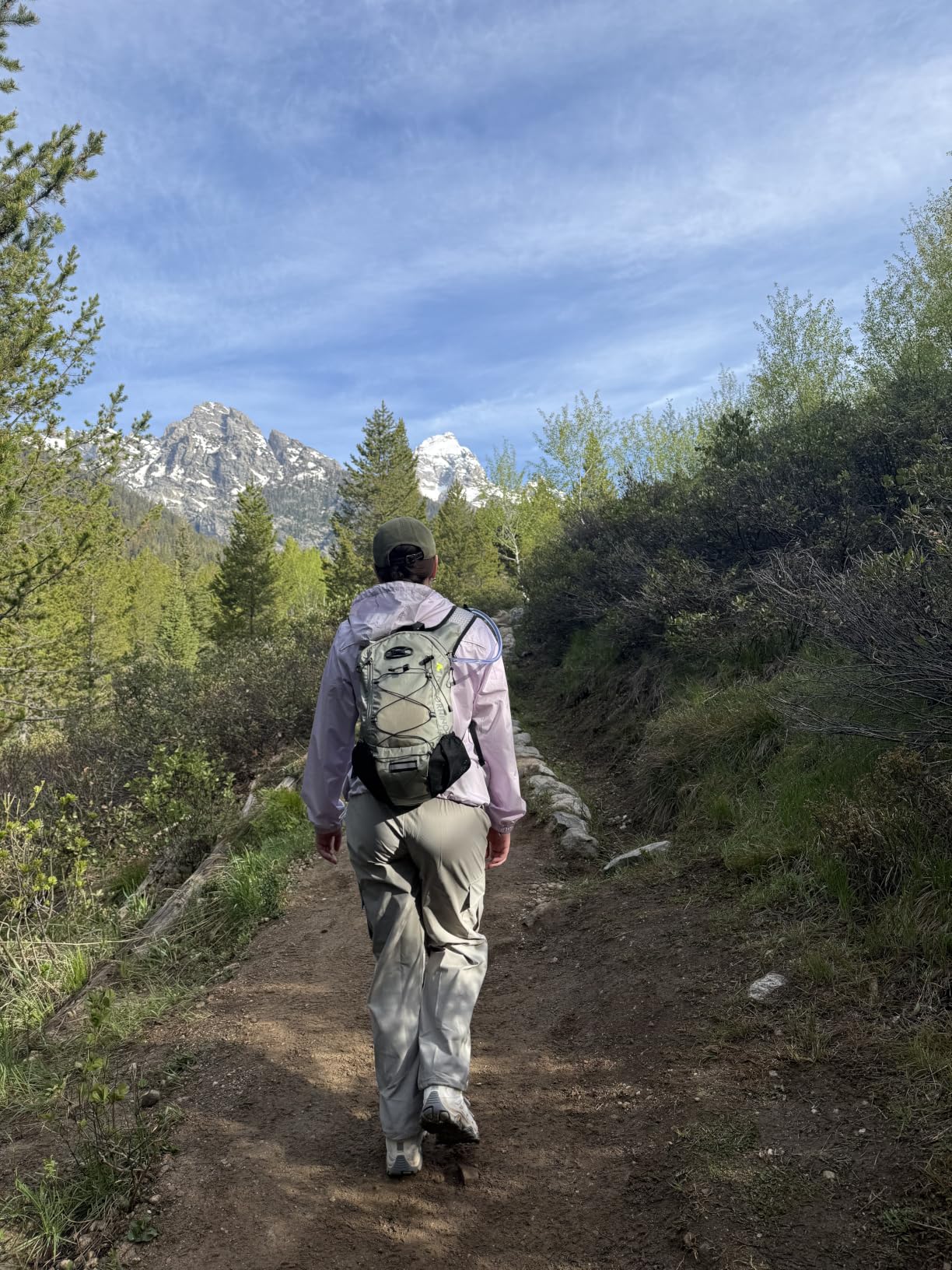 Lightweight Hydration Backpack, Running Backpack with 2L Water Bladder | Hydro Water Daypack, small hiking backpack for Cycling Hiking Rave for Men Women customer photo 2