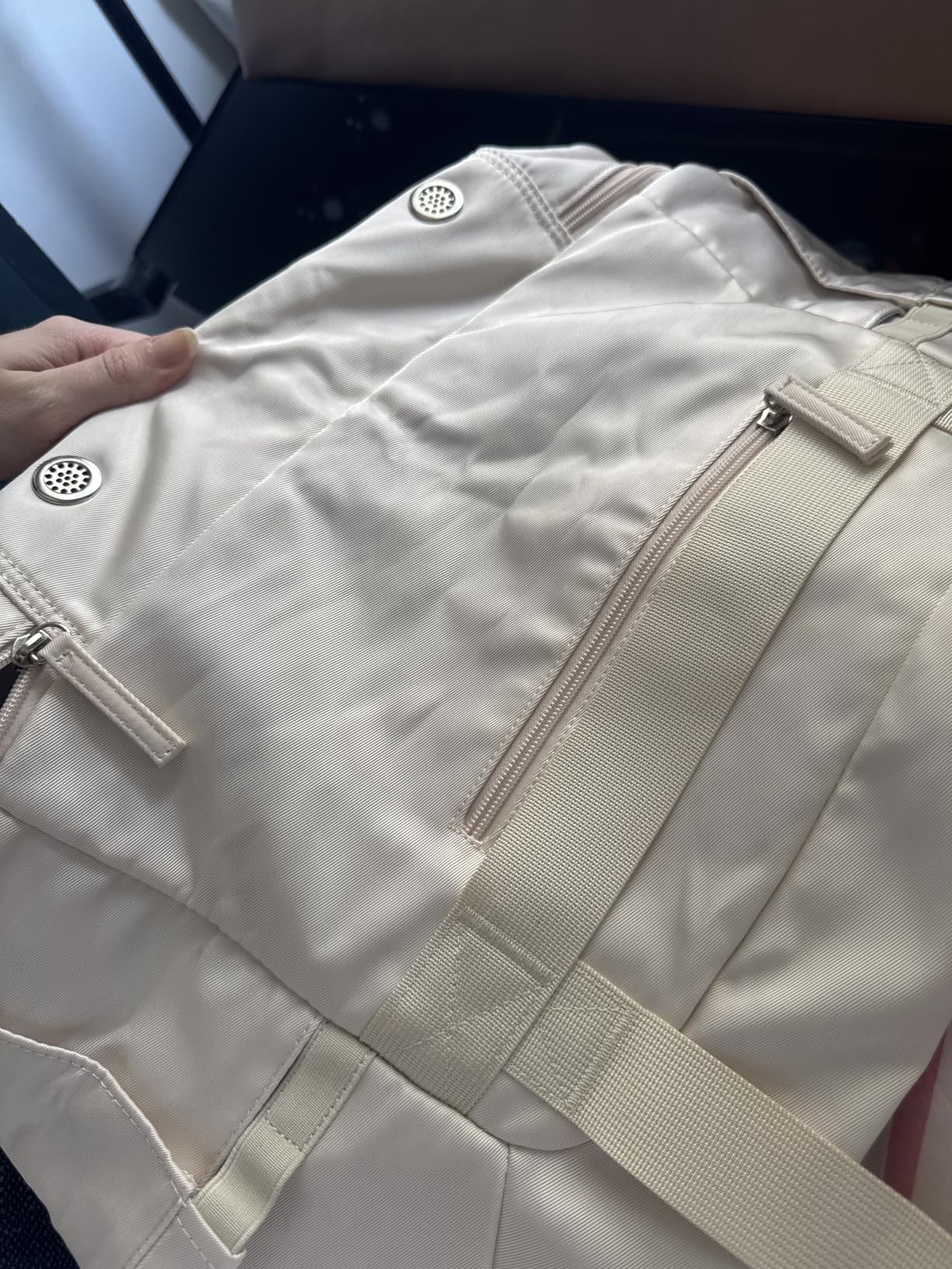 Gym Bag for Women, Personal Item Travel Bag with Shoes Compartment for Trip customer photo 2