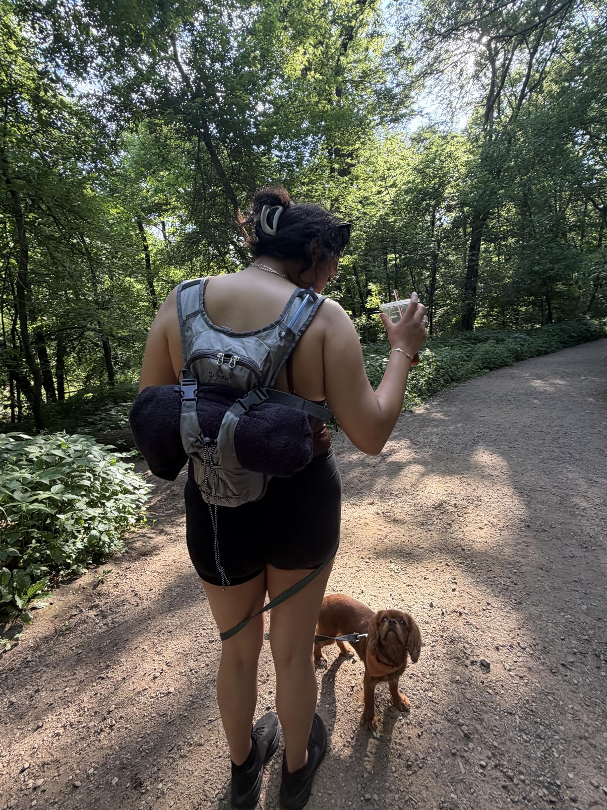 Hydration Backpack with 2L Hydration Bladder Water Backpack for Hiking Hydration Pack for Running Cycling Hiking customer photo 1