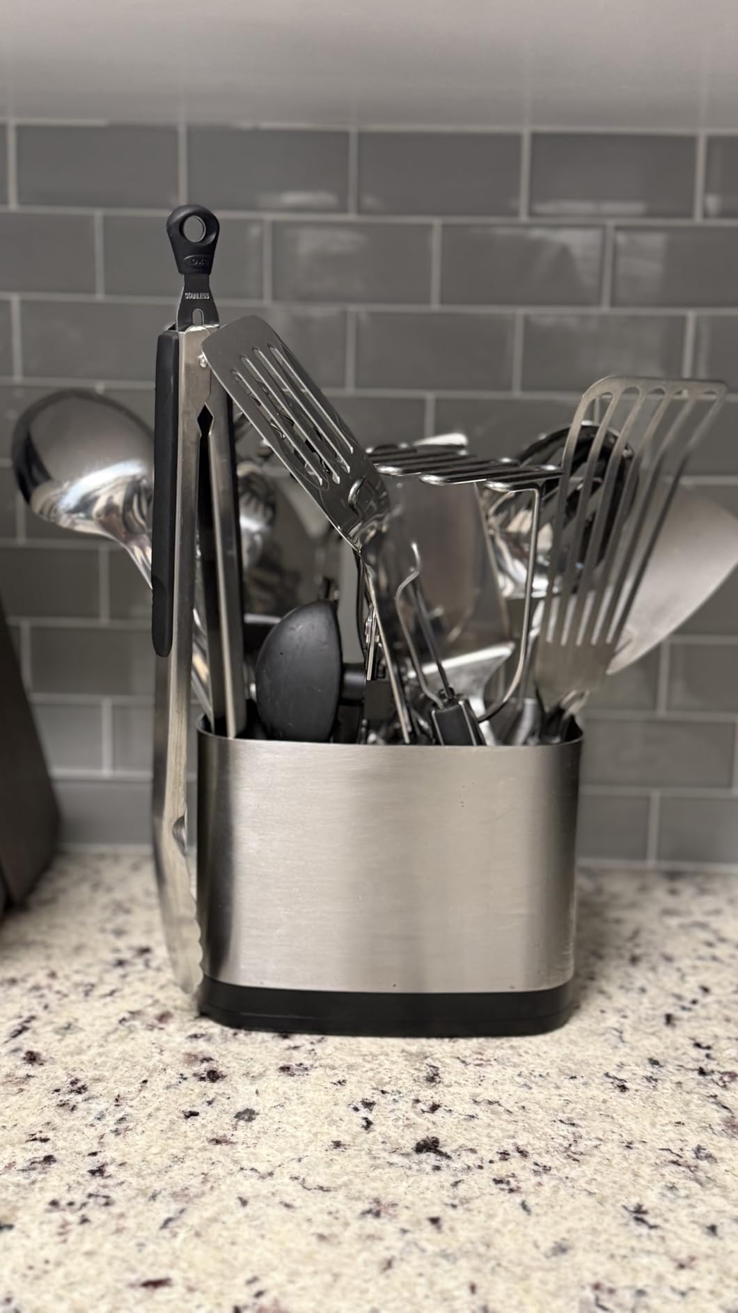 OXO Steel Piece Utensil Set, 15 PC, Stainless Steel customer photo 2