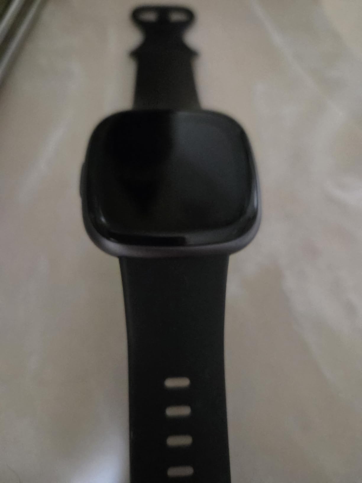 Fitbit Versa 4 Fitness Smartwatch - Pink Sand/Copper Rose customer photo 2