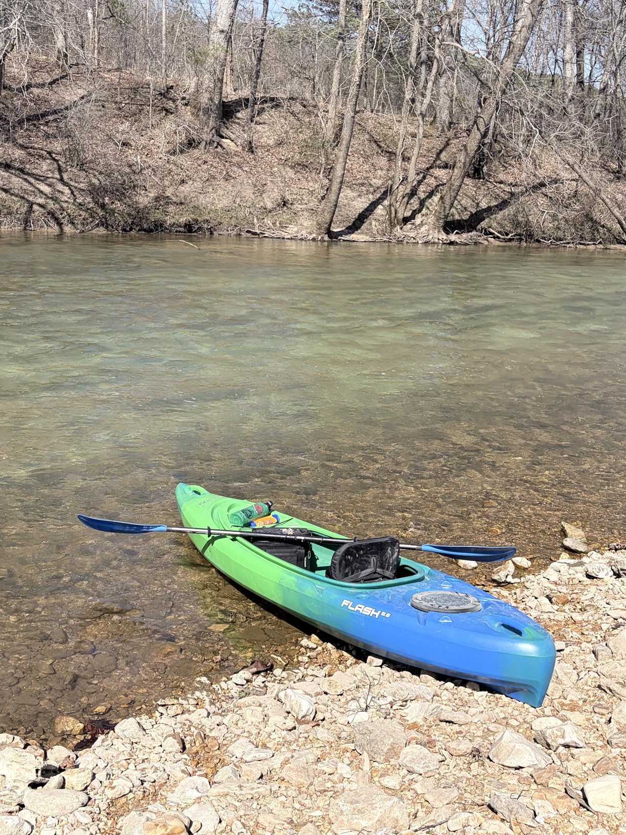 Perception Kayaks Flash 9.5 | Sit Inside Kayak | Rod Holders and Rear Storage customer photo 2