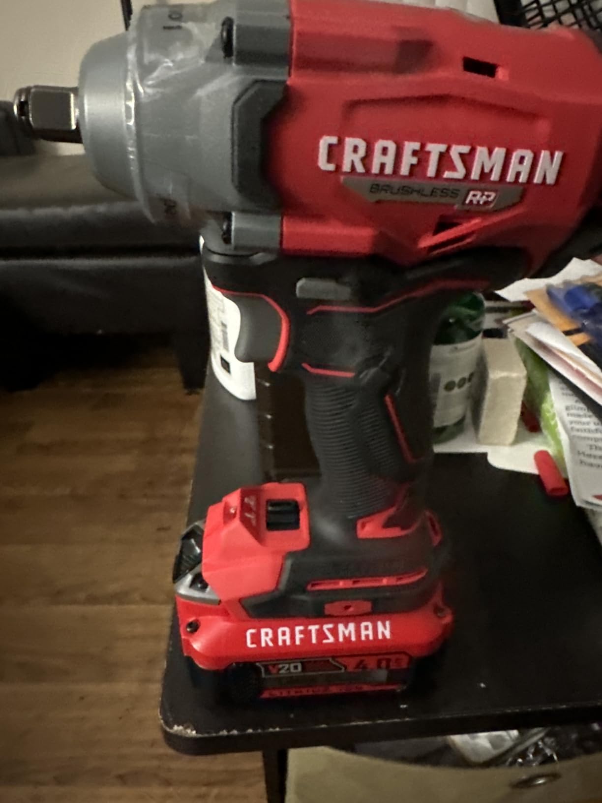 CRAFTSMAN V20 Cordless Impact Wrench, 1/2 inch, Bare Tool Only (CMCF921B) customer photo 2