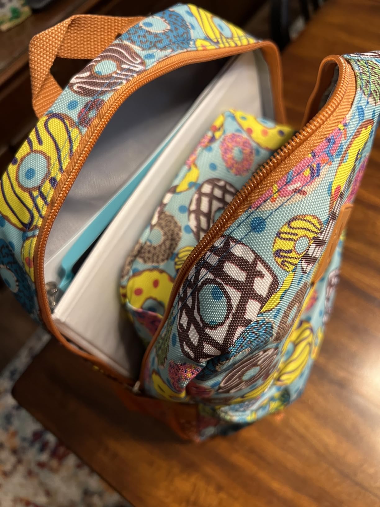 Travelers Club 5 Piece Kids' Luggage Set, Donut customer photo 2