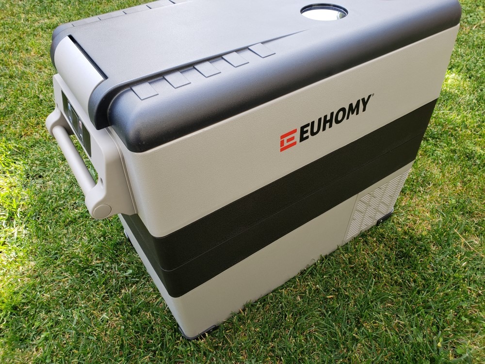 EUHOMY 12 Volt Refrigerator, 48QT(45L) Electric Cooler, 12V Fridge APP Control, 12V Cooler -4℉~68℉, Portable Freezer 12/24V DC 100-240V AC for Camping, Travel, Truck, Home customer photo 1